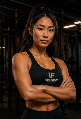 Fitness coach Maya Brooks